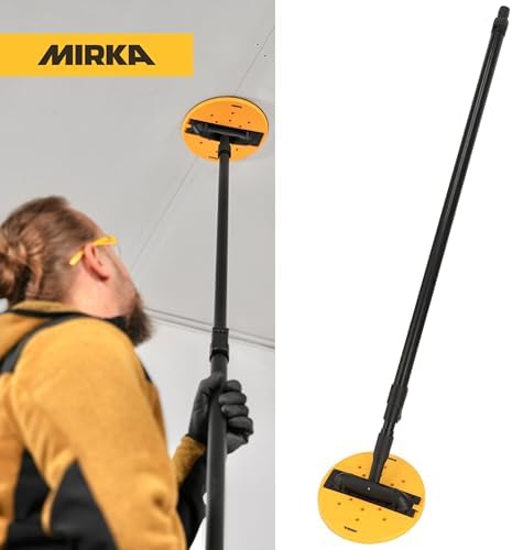 Mirka DecoSander Manual Pole Sander Kit 3 x 9 and 9, For Wall and Ceiling