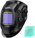 JASIC Auto Darkening Welding Helmet, Large Viewing Screen Welding Hood