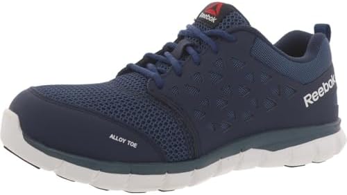 Reebok Men's Rb4041 Sublite Cushion Safety Toe Athletic Work Shoe Black