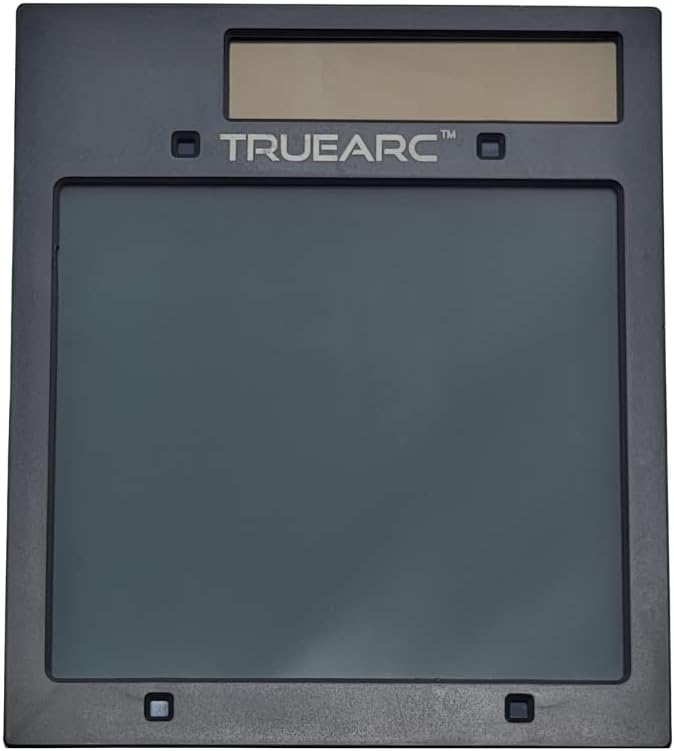 XL Auto Darkening Welding Lens, 5-1/4" x 4-1/2" Large View, Shade 5-13, High Definition True Color Clarity