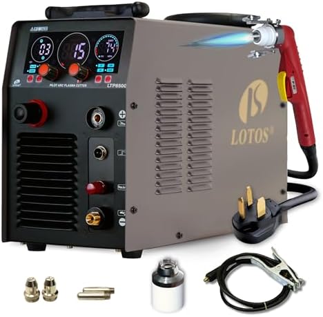 LTP8500 85A Drag-Cut HF Pilot Arc Plasma Cutter 220V
