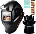 TRQWH Welding Hood Auto Darkening Welding Helmet with Light True Color