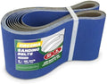 8 Pack 6 x 48 Inch Zirconia Sanding Belts, 80 Grit Heavy Duty Belt Sander Paper, Fits Belt Sander & Bench Sander for Professional Woodworking, Metal Polishing and Surface Preparation