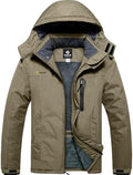 GEMYSE Men's Winter Ski Jacket Waterproof Snow Coat with Detachable Hood