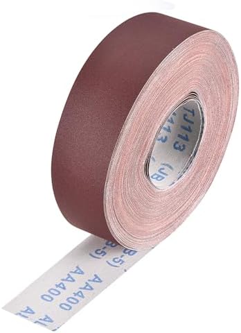 Sandpaper Roll 2Inch 150FT 400Grit Aluminum Oxide Emery Cloth Roll
