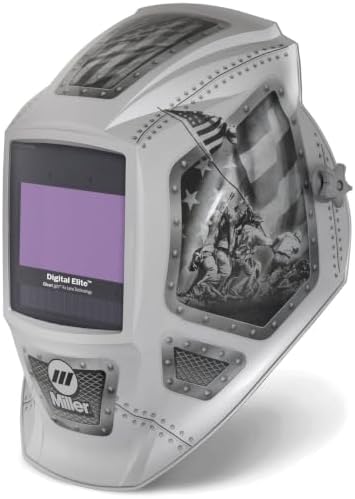 Miller Digital Elite™ Welding Helmet, ClearLight™ 4x, Forged in Freedom