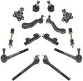 TRQ Front Steering & Suspension Kit Ball Joint Idler Arm Pitman Arm Sway