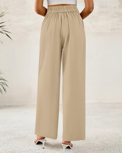 BTFBM Wide Leg Dress Pants Women Business Casual Outfits