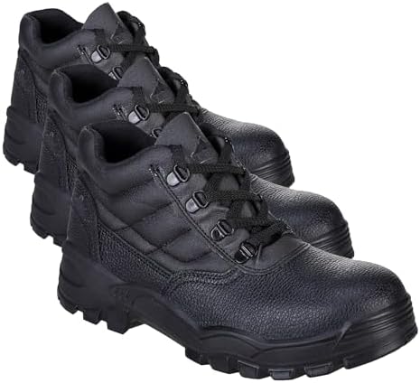 Portwest FW10 Steelite Protector Boot S1P Black, 52 (Pack of 3)