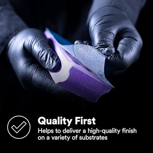 3M Hookit Blue Net Abrasive Sheet Roll 36463, 120+, 70 mm x 10 m, 1 Roll, Fast-Cutting, Long-Lasting Abrasive, for Collision Repair