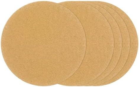 10Pcs Sanding Discs 1In 320Grit Hook and Loop Sandpapers Yellow
