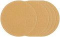 10Pcs Sanding Discs 1In 320Grit Hook and Loop Sandpapers Yellow