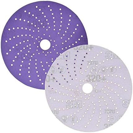 3M Cubitron II Hookit Clean Sanding Abrasive Disc, 737U, 31483, 6 in, 320+