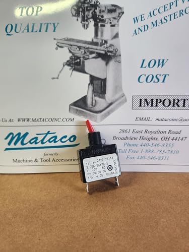 Bridgeport Milling Machine Servo Power Feed 150/140 Circuit Break Switch ONLY (No nut or Washer) M04103