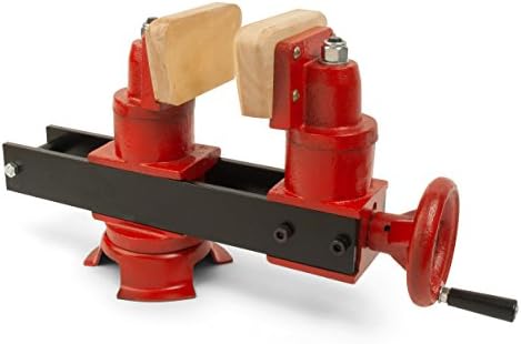StewMac Guitar Repair Vise with Neck Protectors, 360 Degree