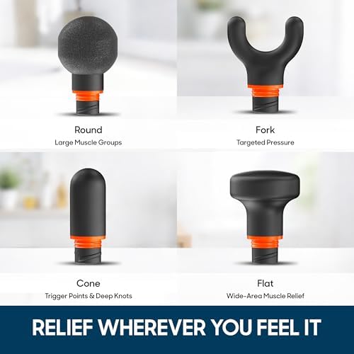 Sharper Image Powerboost Core Mini Percussion Massage Gun, 2026 Version
