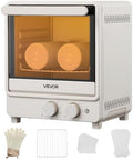 VEVOR Sublimation Oven Machine, 13 Qt, Fits 20oz Tumblers, with 50 Shrink Films, 1 Tape and 2 Heat Gloves, Oven for Sublimation Blank Tumblers, Mugs, Bowls, Off-White