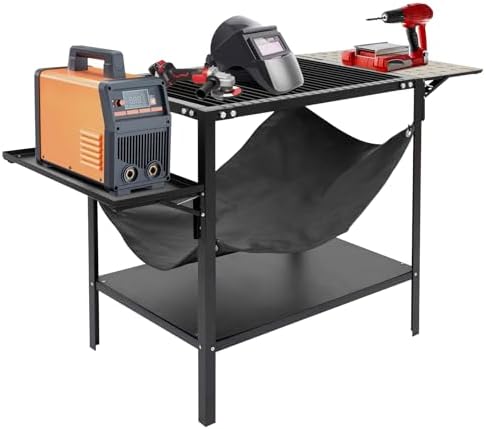 Plasma Cutting Table With Carbon Steel Frame And Replaceable Slats