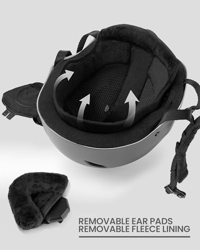 OutdoorMaster Kelvin Ski & Snowboard Helmet Set with RPO Goggles