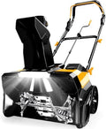 21" Cordless Snow Blower Compatible with DeWalt 20V Max Battery(Tool Only)