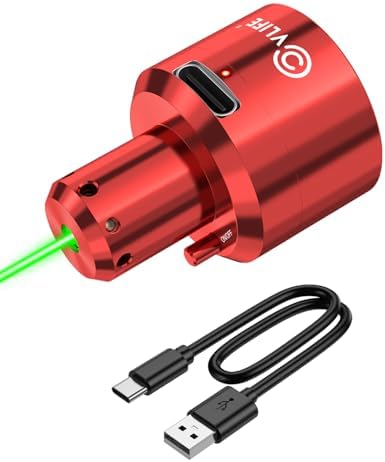 CVLIFE Rechargeable Green/Red Laser Bore Sight Magnetic Bore Sight Laser