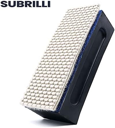 Diamond Hand Sander Block for Hook and Loop Polishing Pads Sandpaper Home DIY