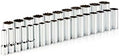 TEKTON 1/2 Inch Drive 12-Point Socket Set, 29-Piece | SHD92016 | (10 - 38 mm), Deep