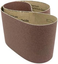 Benchmark Abrasives 6” x 48” Aluminum Oxide Sanding Belts for Grinding Deburring Polishing Rust Removal on Metal, Stainless Steel, and Carbon Steel, Use with Belt Disc Sander (2 Pack) - (240 Grit)