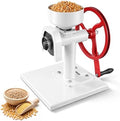 VEVOR Manual Grain Mill with Flywheel, Hand-Crank Corn Grinder, Heavy-Duty Carbon Steel Wheat Grinding Mill with Adjustable Fineness & 0.53 Gallon Hopper for Grains Spices Coffee Beans Nuts