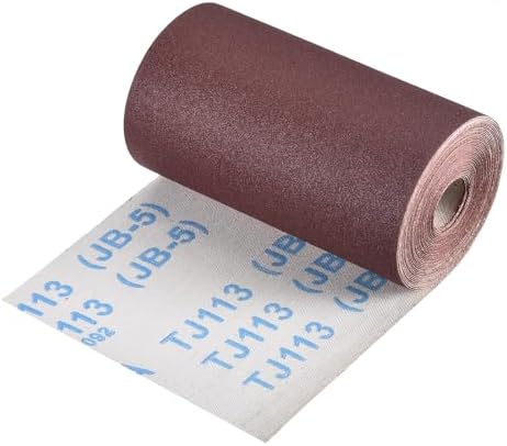 Sandpaper Roll 4.5Inch 16FT 240Grit Aluminum Oxide Emery Cloth Roll