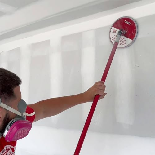 LEVEL5 48 Inch Fixed Sanding Pole | ACME Threaded Drywall Finishing Handle For Radial Sanding Heads | 5-343