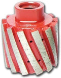 2" 2 Inch Zero Tolerance Metal-Filled Diamond Drum Wheel/ Drum Profiler Grinding drum granite concrete travertine