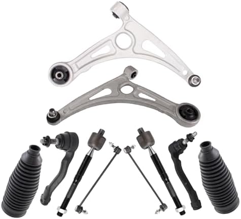 TRQ Front Steering & Suspension Kit Control Arm with Ball Joint Steering
