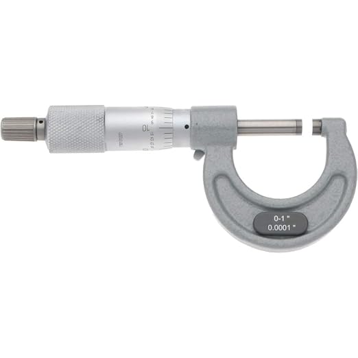 SPI 17-640-4 Calibrated Mechanical Outside Micrometer: 0 to 1 inch Range