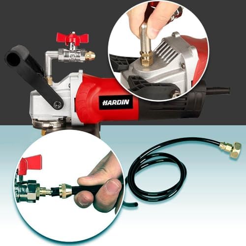Hardin WVGRIN WP800 4-Inch Variable Speed Polisher and Grinder,Black