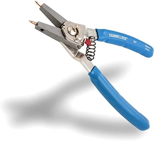 Channellock Snap Ring Pliers 927 - Internal/External Retaining, Lock Ring Pliers - 8 In.