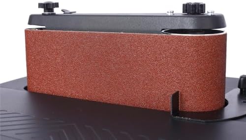 Vertical Oscillating Spindle Sander & Belt Sander, Luxebough 2 in 1 Combination Woodworking Machine, 500W Motor with Tilting Table, 5 Sanding Sleeves & 4x24" Belt, Bench Sanders for Woodworking
