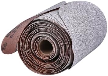 Norton A275OP PSA Adhesive Sandpaper Roll, 150 Grit Sandpaper, Woodworking and Automotive Sand Paper for Orbital Sander, 5 Inch Sanding Discs, Roll of 100