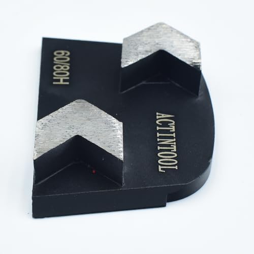 Arrow Segments Floor Grinding Diamond Disc for Concrete Floor Grinder (Pack of 3)
