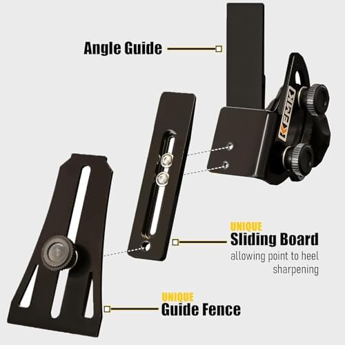 Knife Sharpening Angle Guide for 1 x 30 inch Belt sander, 10-45 Degree Angle Guide, Model 3