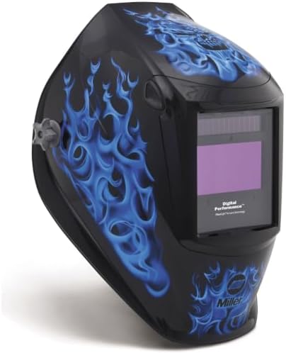 Miller Digital Performance™ Welding Helmet, ClearLight™ 4x, Blue Rage™