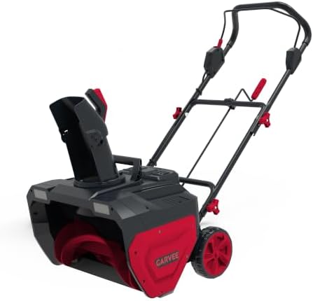 40V Cordless Snow Blower, 21-Inch, 2x5.0Ah Battery & Charger, LED