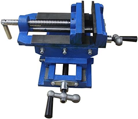 HFS(R) 6" Cross Slide Vise Drill Press Metal Milling 2 Way X-Y Heavy Duty Clamp Machine