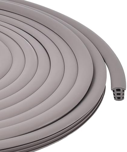 Flexible EPDM Rubber Strip (25 ft Long x 1/2 inch Wide) - Concrete Crack Repair & Replacement, Weather & Aging Resistant Expansion Joint Filler for Driveways, Sidewalks