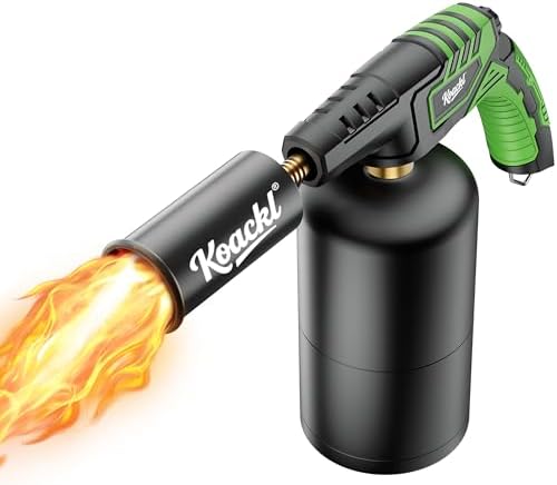 KOACKL 15" CSA Propane Torch 3272°F Adjustable Flame BBQ Searing Steak