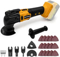 Oscillating Multi Tools for DeWalt 20V Max Battery, Cordless Multitool with 6 Variable Speed 8,500-21,000 RPM, 23PCS Sanding and Cutting Oscillating Tool [Tool Only]