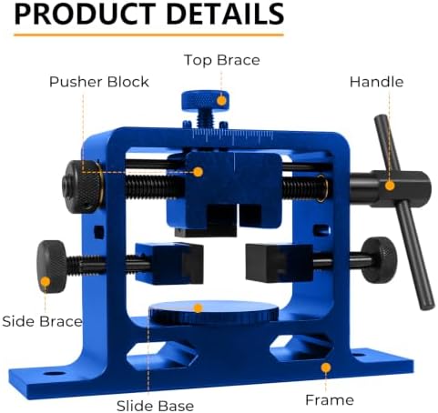 Heavy Duty Universal Sight Pusher Tool, Glock Sight Tool for Removing and Adjusting Front and Rear Sights on Glocks 19/43