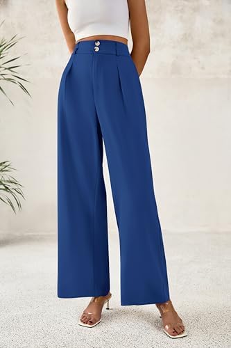 BTFBM Wide Leg Dress Pants Women Business Casual Outfits