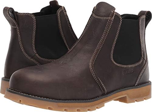 KEEN Utility Men's Seattle Romeo Mid Height Alloy Toe Pull On Work Shoes
