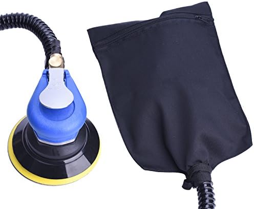 5" Professional Orbital Sander, Dual Action Palm Sander for Auto Body Work, Hook and Loop Vacuum System